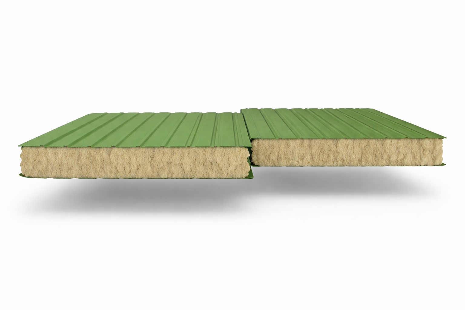 Вертикальная угловая сэндвич панель из минеральной ваты в Санкт-Петербурге и Ленинградской области